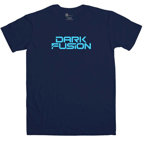 Dark Fusion Blue Logo T Shirt