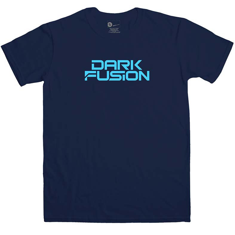 Dark Fusion Blue Logo T Shirt