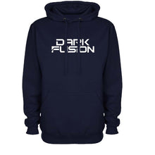 Dark Fusion White Logo Hoody